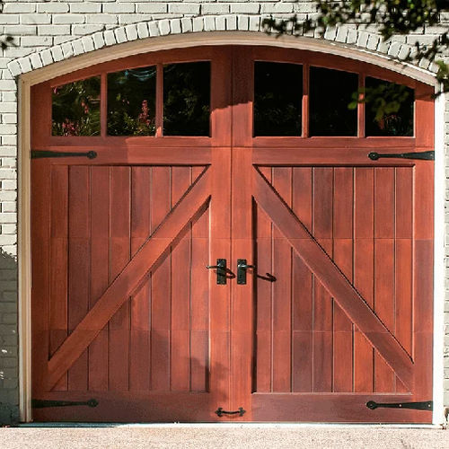 Porta sezionale per garage - RESERVE® WOOD LIMITED EDITION - Copy door - battente / in abete / in cedro