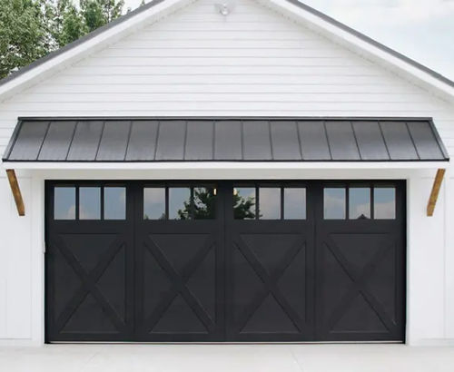 Porta sezionale per garage - RESERVE® WOOD EXTIRA® - Copy door - battente / in composito / in polistirene