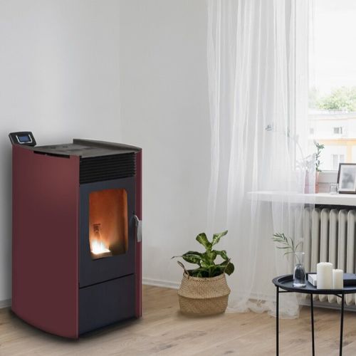 Stufa a pellet - BOHEME - BESTOVE - 5 kW...10 kW / da appoggio / contemporanea