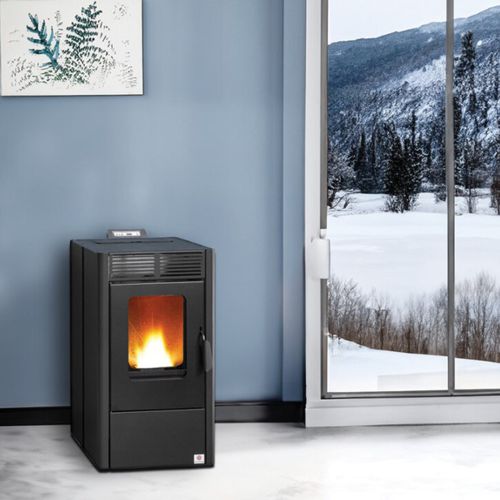 Stufa a pellet - DOLOMITE II - BESTOVE - 6 kW / da appoggio / contemporanea