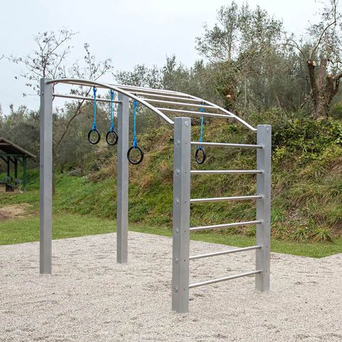 Struttura d'arrampicata per percorso vita - SIDE POLE - Kreal