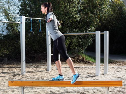 Trave d'equilibrio per percorso vita - Kreal