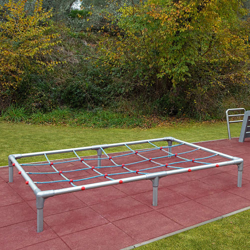 Trampolino per parco giochi - COORDINATION NET - Kreal - rettangolare / da esterno
