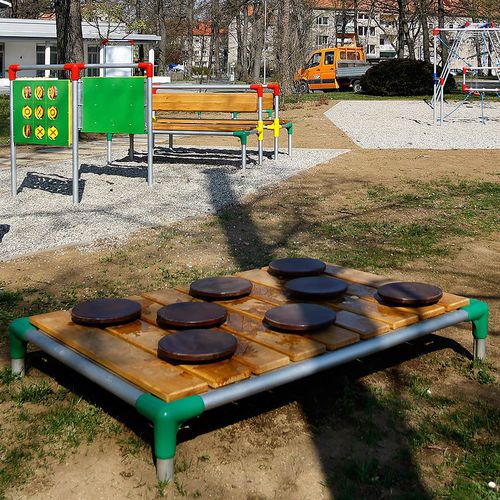 Percorso a ostacoli per parco giochi - KAGP011  - Kreal