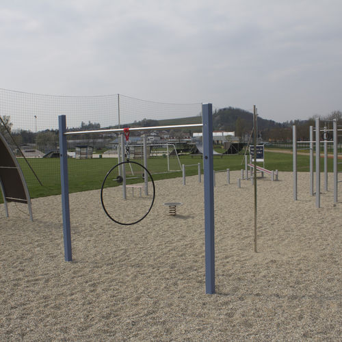 Area fitness per esterni per parco giochi - AERIAL HOOP POLE DANCE - Kreal