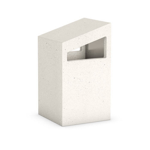 Portarifiuti pubblico - BLOCK - THE ITALIAN LAB SRL - in calcestruzzo / con coperchio / contemporaneo