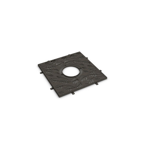 Griglia per alberi quadrata - LEAFS - THE ITALIAN LAB SRL - in acciaio galvanizzato