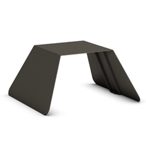 Sgabello contemporaneo - EGO E  - THE ITALIAN LAB SRL - in acciaio galvanizzato / per spazio pubblico / da esterno