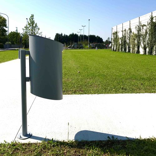 Portarifiuti pubblico - CHEAP - THE ITALIAN LAB SRL - da terra / in lamiera d'acciaio / senza coperchio