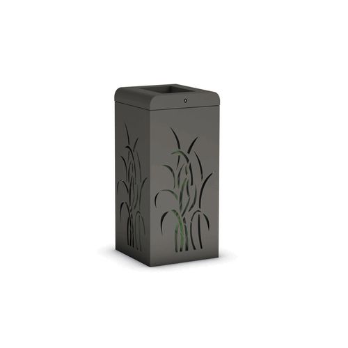 Portarifiuti pubblico - GRASS - THE ITALIAN LAB SRL - in acciaio galvanizzato / in lamiera d'acciaio / contemporaneo