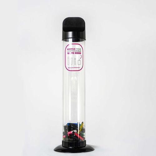 Portarifiuti in polietilene - RECY VAPE - THE ITALIAN LAB SRL - in policarbonato / da interno / per raccolta differenziata