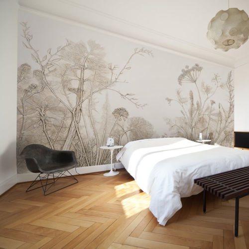 Carta da parati contemporanea - RD-2 KITCHEN GARDEN - AREA environments - in lino / in vinile / con motivi naturali