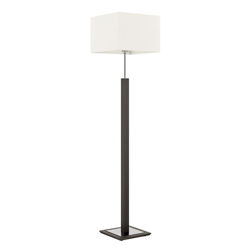 Lampada da terra - WOODY MIX : CP-1056 CR - Artinox - in tessuto / in legno / contemporanea