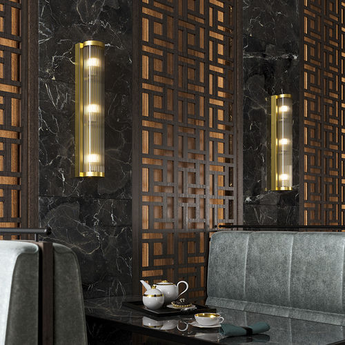 Applique classica - GROOVE - Artinox - da interno / in metallo / in vetro