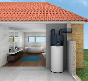 Pompa di calore aria-acqua - AQUAPURA MONOBLOC - Energie - residenziale