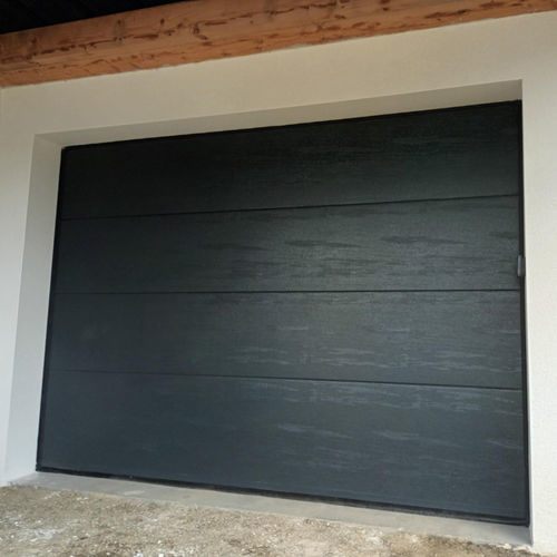 Porta sezionale per garage - GYT - in alluminio / automatica / ad anta singola