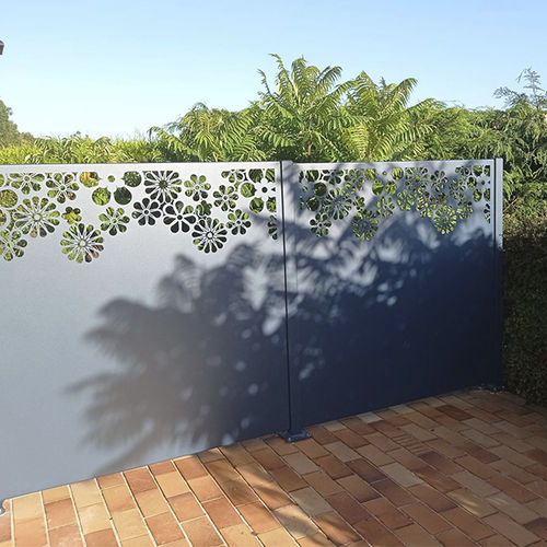 Pannello decorativo da costruzione - Ambellya Fleurs ouvertes - GYT - per esterni / di lunga durata / in alluminio
