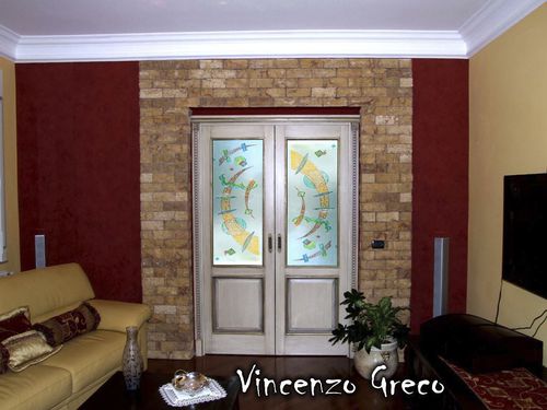Finestra in metallo - KANDINSKY - Vincenzo Greco - fissa / a vetrate