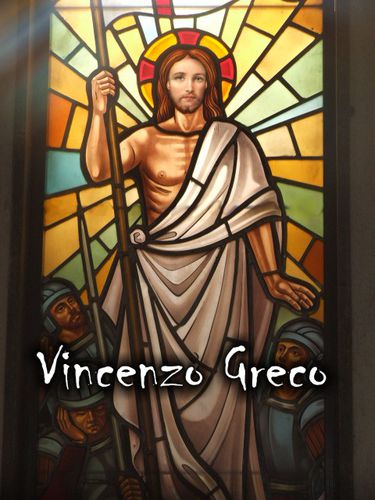 Finestra in metallo - SACRE TIFFANY - Vincenzo Greco - fissa / a vetrate