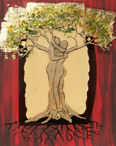 Quadro acrilico - TREE LOVERS - Vincenzo Greco