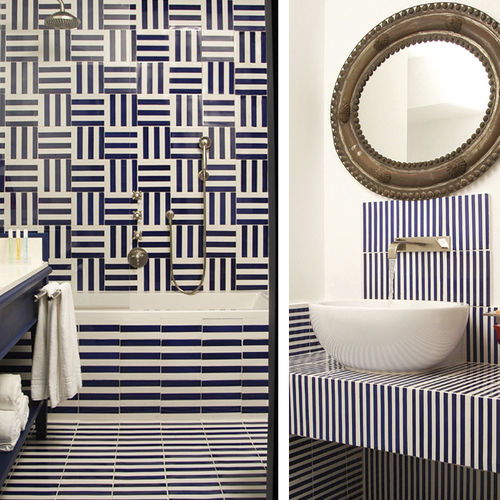 Piastrella in gres porcellanato - Collection Design & Tiles Righe - LA RIGGIOLA AB - in ceramica / in lavica / opaca