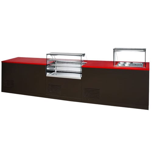 Vetrina refrigerata espositiva - SQUARE - Jimo Cooling Technology - per ristorante / con illuminazione / su misura