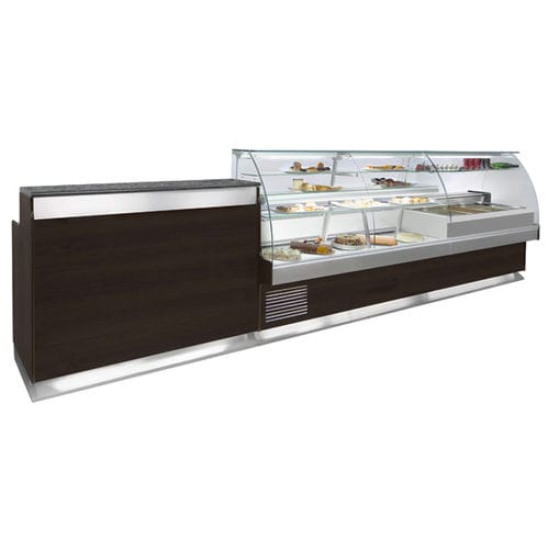 Vetrina refrigerata espositiva - APOLLO - Jimo Cooling Technology - per ristorante / con illuminazione / su misura