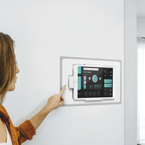 Supporto per iPad® per uso residenziale - TOUCHDOCK - iRoom Gmbh - da parete / contract / orizzontale