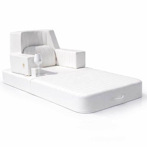 Poltrona flottante - ARMCHR series - TRONA - contemporanea / in Sunbrella® / in tessuto acrilico