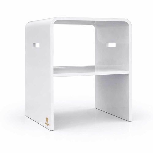 Tavolo d'appoggio contemporaneo - CUBE-SPA - TRONA - in Plexiglas® / rettangolare / quadrato