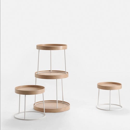 Scaffale modulare - BABEL - DANTE - Goods and Bads - contemporaneo / in legno tinto / in acciaio con rivestimento a polvere