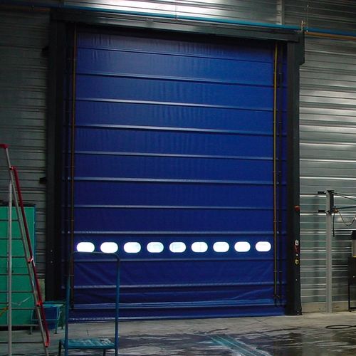 Porta industriale ad impacchettamento - F30 - Apostoli Daniele - in acciaio galvanizzato / in PVC / automatica