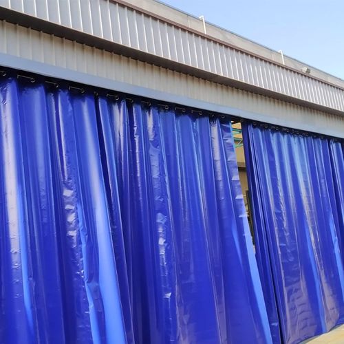 Parete divisoria fissa - PARTITION CLOTHS - Apostoli Daniele - scorrevole / in acciaio / in PVC
