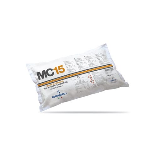 Malta di montaggio - MC15 - Bernardelli Group - per muratura / minerale / per cemento