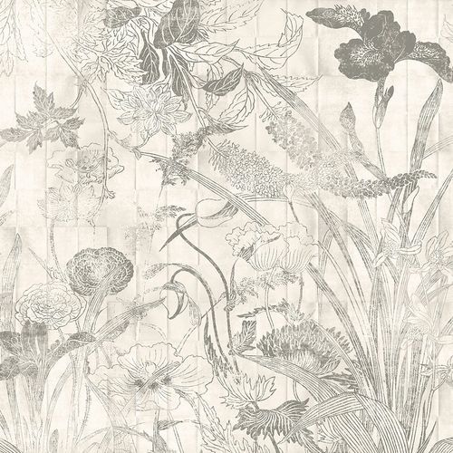 Carta da parati contemporanea - LEI CRAYON - Masureel Distribution BVBA - con motivi naturali / con motivi floreali / in tessuto non tessuto