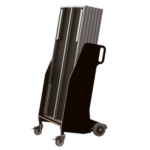 Carrello per pannelli - ROLLY FÜR OPTIMUS - Mott Mobile Systeme GmbH &Co. KG - contract / di trasporto / in acciaio con rivestimento a polvere