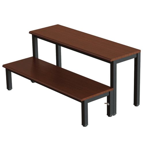 Sgabello a gradini in acciaio - 188 series - Mott Mobile Systeme GmbH &Co. KG - da esterno / da interno