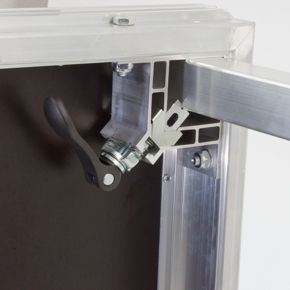 Supporto di montaggio per solaio - Mott Mobile Systeme GmbH &Co. KG - di scena / d'angolo / in acciaio
