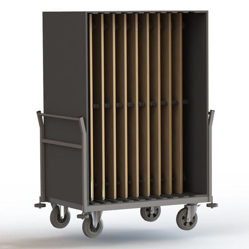 Carrello portatavoli - VERTICAL CLASSIC - Mott Mobile Systeme GmbH &Co. KG - contract / in acciaio / in alluminio