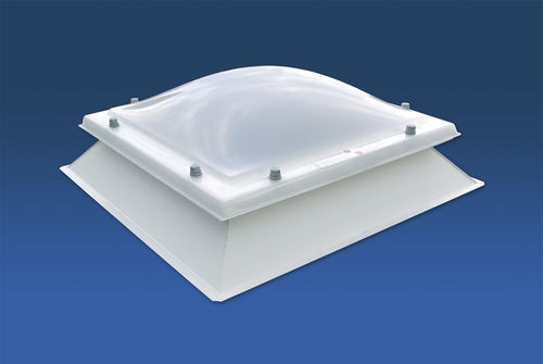 Lucernario in acrilico - MEGALUX SKYDOME - Van Deudekom Plastics BV - in policarbonato / in opalina