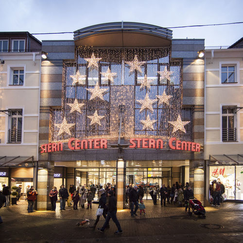 Decorazione natalizia in fibra di vetro - Star 2D Flat - Terra Group - per spazi pubblici / per edifici pubblici / per ufficio