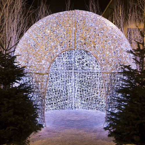 Decorazione natalizia luminosa a LED - IGLO IGLOO - Terra Group - 3D / da pavimento / per spazi pubblici