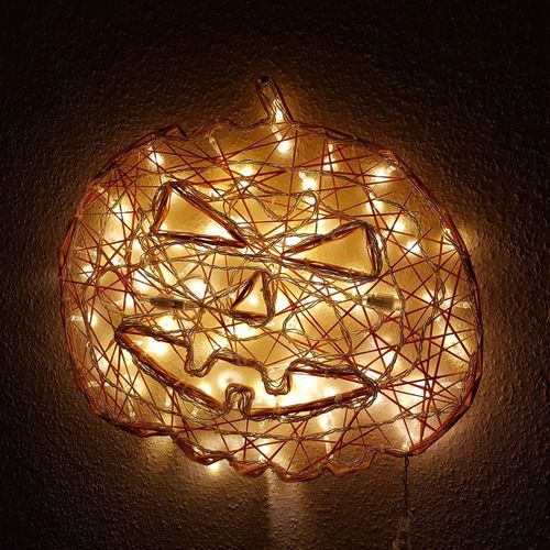 Scultura in fibra di vetro - Pumpkin 2D - Terra Group - a muro / da soffitto / per spazi pubblici