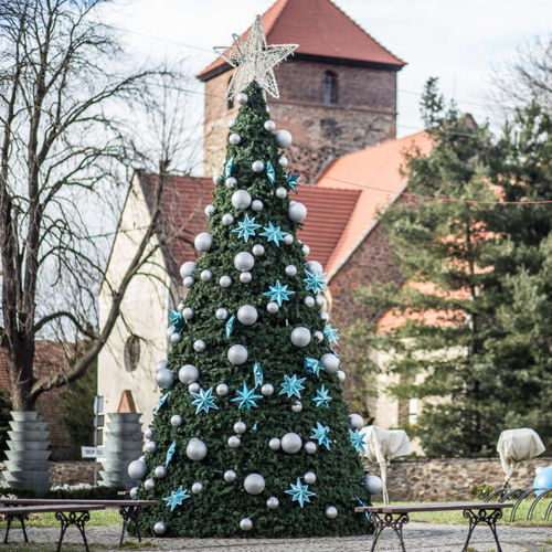Addobbo per albero di Natale in acciaio galvanizzato - CHRISTMAS COVER - Terra Group - per spazio pubblico / residenziale / a tenuta stagna