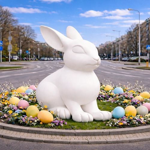 scultura in fibra di vetro - Terra Group