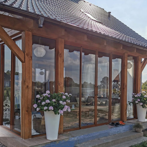 Veranda autoportante - TRZCIANKA - Copal - in vetro / in alluminio