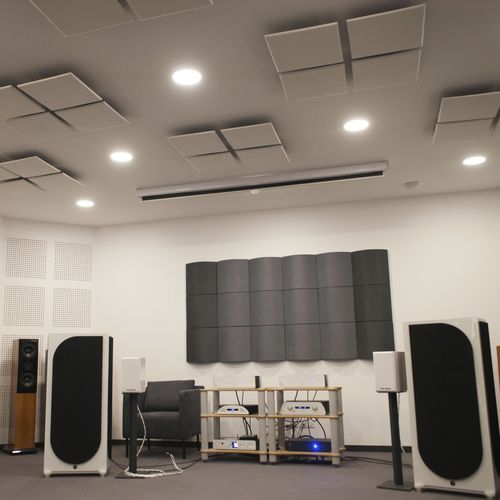 Pannello acustico a muro - PYT Audio - per soffitto / per controsoffitto / sospeso