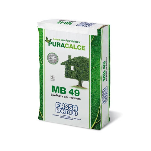 Malta di montaggio - PURACALCE MB 49 - Fassa Bortolo - per muratura / alla calce