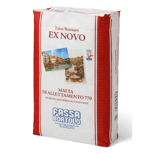 Malta da restauro - EX NOVO 770 - Fassa Bortolo - di montaggio / per muratura / idraulica
