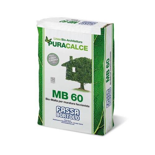 Malta di montaggio - PURACALCE MB 60 - Fassa Bortolo - per muratura / alla calce